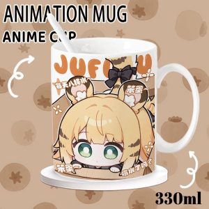 Zenless Zone Zero Ju Fufu Mug Cute Student Office Coffee Cup