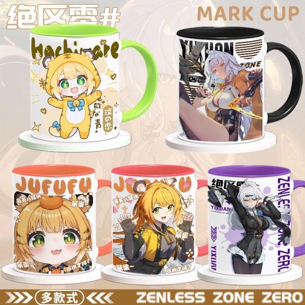 Zenless Zone Zero Ju Fufu Mug Cute Student Office Coffee Cup