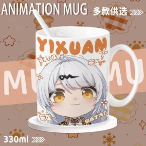 Zenless Zone Zero Ju Fufu Mug Cute Student Office Coffee Cup