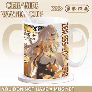 Zenless Zone Zero Ju Fufu Mug Cute Student Office Coffee Cup
