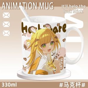 Zenless Zone Zero Ju Fufu Mug Cute Student Office Coffee Cup