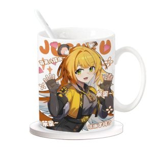 Zenless Zone Zero Ju Fufu Mug Cute Student Office Coffee Cup