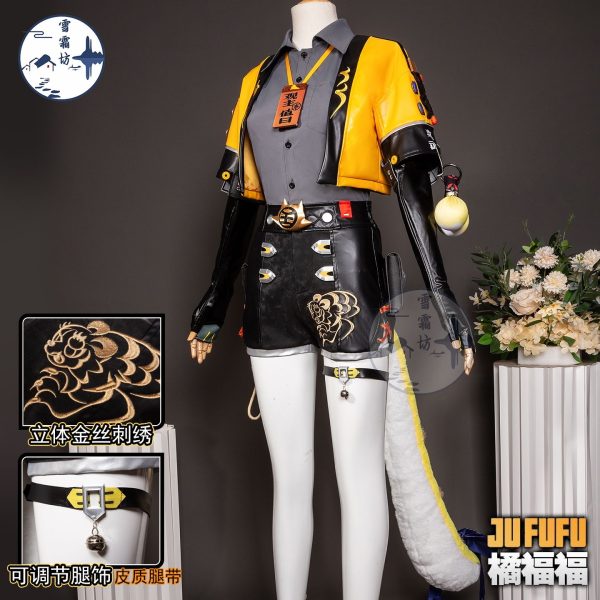 Zenless Zone Zero Ju Fufu Cosplay Costume
