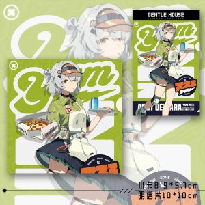 Zero Zone Zero Anby Demara Laser Ticket 6-Piece Set ( Unofficial )