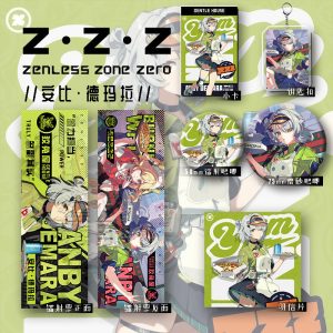 Zero Zone Zero Anby Demara Laser Ticket 6-Piece Set ( Unofficial )