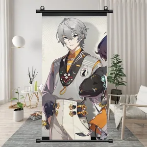 Zenless Zone Zero Yi Xuan, Ju FuFu, Belle, Wise Exquisite Dormitory Vertical Bedside Hanging Scroll Decorative Hanging Painting