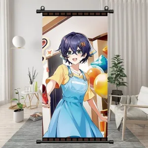 Zenless Zone Zero Yi Xuan, Ju FuFu, Belle, Wise Exquisite Dormitory Vertical Bedside Hanging Scroll Decorative Hanging Painting
