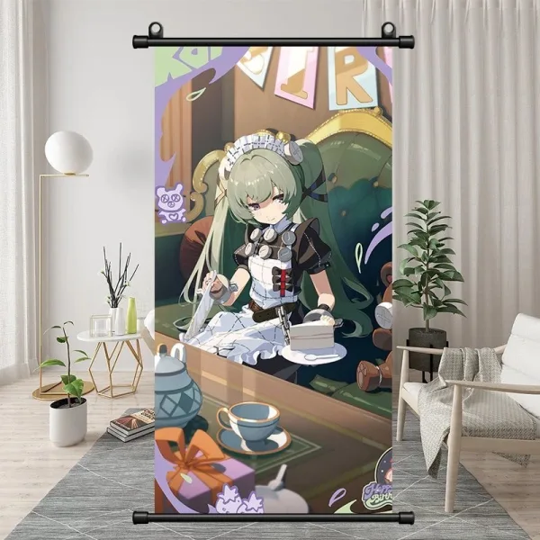Zenless Zone Zero Yi Xuan, Pan Yinhu, Belle, Wise Exquisite Dormitory Vertical Bedside Hanging Scroll Decorative Hanging Painting
