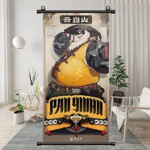 Zenless Zone Zero Yi Xuan, Pan Yinhu, Belle, Wise Exquisite Dormitory Vertical Bedside Hanging Scroll Decorative Hanging Painting