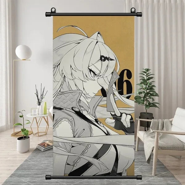 Zenless Zone Zero Yi Xuan, Pan Yinhu, Belle, Wise Exquisite Dormitory Vertical Bedside Hanging Scroll Decorative Hanging Painting