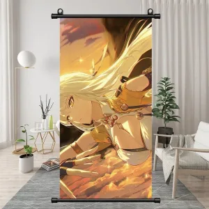 Zenless Zone Zero Yi Xuan, Pan Yinhu, Belle, Wise Exquisite Dormitory Vertical Bedside Hanging Scroll Decorative Hanging Painting