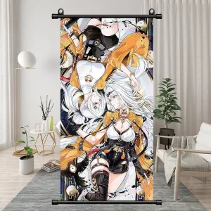 Zenless Zone Zero Yi Xuan, Pan Yinhu, Belle, Wise Exquisite Dormitory Vertical Bedside Hanging Scroll Decorative Hanging Painting