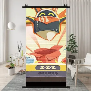 Zenless Zone Zero Yi Xuan, Pan Yinhu, Belle, Wise Exquisite Dormitory Vertical Bedside Hanging Scroll Decorative Hanging Painting