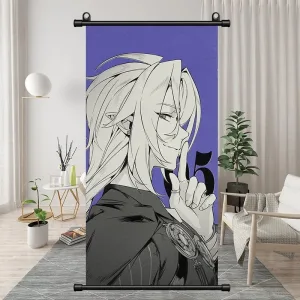 Zenless Zone Zero Yi Xuan, Trigger, Hugo, Vivian Exquisite Dormitory Vertical Bedside Hanging Scroll Decorative Hanging Painting