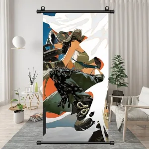 Zenless Zone Zero Trigger, Yi Xuan Exquisite Dormitory Vertical Bedside Hanging Scroll Decorative Hanging Painting