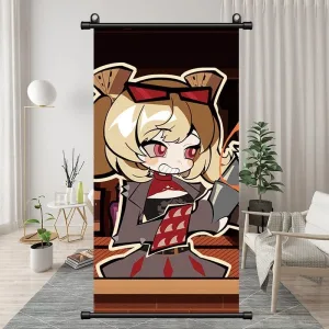 Zenless Zone Zero Burnice White Exquisite Dormitory Vertical Bedside Hanging Scroll Decorative Hanging Painting