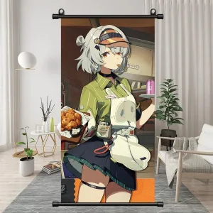 Zenless Zone Zero Soldier 0 - Anby Exquisite Dormitory Vertical Bedside Hanging Scroll Decorative Hanging Painting