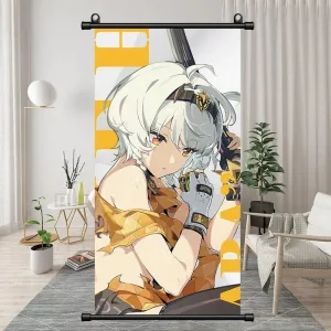 Zenless Zone Zero Soldier 0 - Anby Exquisite Dormitory Vertical Bedside Hanging Scroll Decorative Hanging Painting