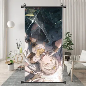 Zenless Zone Zero Soldier 0 - Anby Exquisite Dormitory Vertical Bedside Hanging Scroll Decorative Hanging Painting