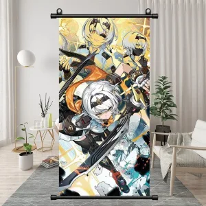 Zenless Zone Zero Soldier 0 - Anby Exquisite Dormitory Vertical Bedside Hanging Scroll Decorative Hanging Painting