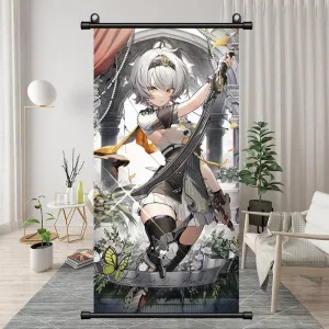 Zenless Zone Zero Soldier 0 - Anby Exquisite Dormitory Vertical Bedside Hanging Scroll Decorative Hanging Painting