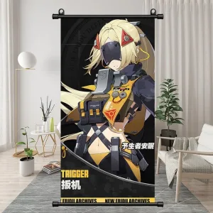 Zenless Zone Zero Trigger, Yi Xuan Exquisite Dormitory Vertical Bedside Hanging Scroll Decorative Hanging Painting