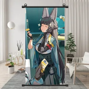 Zenless Zone Zero Hoshimi Miyabi Exquisite Dormitory Vertical Bedside Hanging Scroll Decorative Hanging Painting
