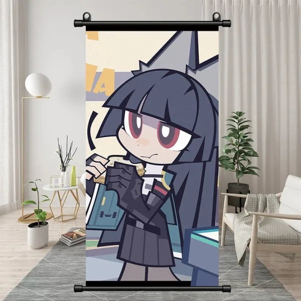 Zenless Zone Zero Hoshimi Miyabi Exquisite Dormitory Vertical Bedside Hanging Scroll Decorative Hanging Painting