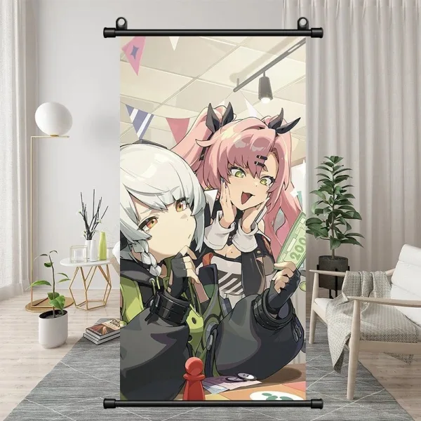 Zenless Zone Zero Soldier 0 - Anby Exquisite Dormitory Vertical Bedside Hanging Scroll Decorative Hanging Painting
