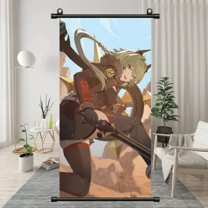 Zenless Zone Zero Caesar King & Piper Wheel Exquisite Dormitory Vertical Bedside Hanging Scroll Decorative Hanging Painting