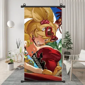 Zenless Zone Zero Burnice White Exquisite Dormitory Vertical Bedside Hanging Scroll Decorative Hanging Painting