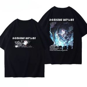 Zenless Zone Zero - Hoshimi Miyabi Graffiti Design T-shirt