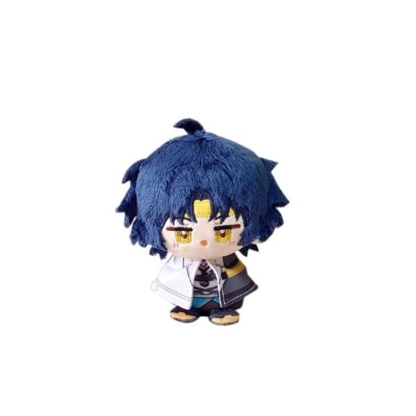 Zenless Zone Zero ZZZ Asaba Harumasa & Tsukishiro Yanagi Anime 12CM Plush Doll Pendant Keychain Plushie