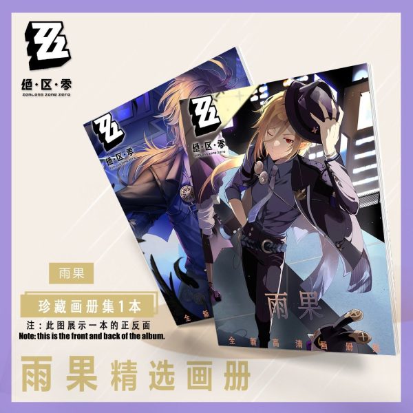 Zenless Zone Zero Hugo Vlad Zzz Photobook Album Art Photo Book Set Poster Photocard Card Sticker Acrylic Stand Keychain Pin Badge