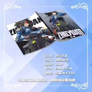 Zenless Zone Zero Zhu Yuan Zzz Photobook Album Art Photo Book Set Poster Photocard Card Sticker Acrylic Stand Keychain Pin Badge
