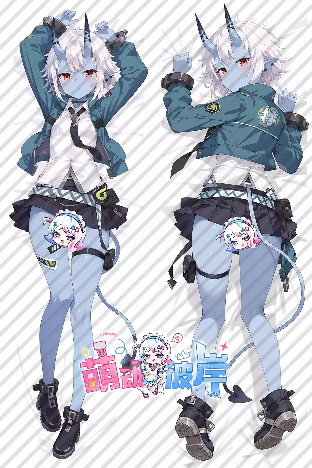 Zenless Zone Zero Soukaku Anime Girl Dakimakura Hugging Body Pillow