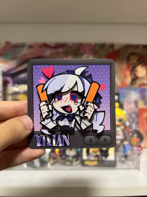 Zenless Zero Zone Vivian Paper Sculpture