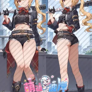 Zenless Zone Zero Luciana de Montefio Anime Girl Dakimakura Hugging Body Pillow