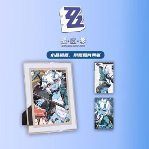 Zenless Zone Zero Soukaku Zzz Photobook Album Art Photo Book Set Poster Photocard Card Sticker Acrylic Stand Keychain Pin Badge