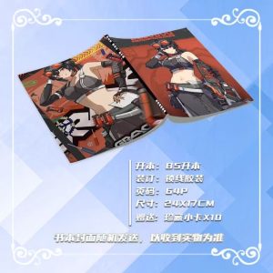 Zenless Zone Zero Grace Howard Zzz Photobook Album Art Photo Book Set Poster Photocard Card Sticker Acrylic Stand Keychain Pin Badge