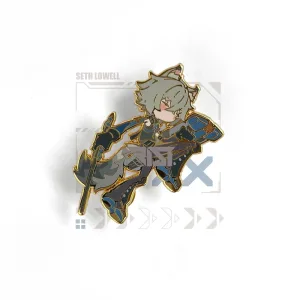 Zenless Zone Zero - Glow In The Dark - Hard Enamel Enamel Jane Doe, Zhu Yuan, Qingyi, Seth Lowell N.E.P.S Pin