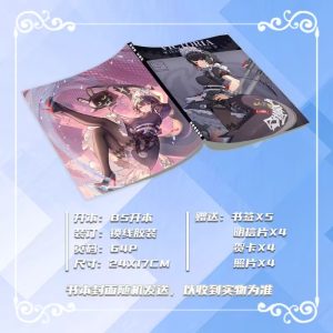 Zenless Zone Zero Ellen Joe Zzz Photobook Album Art Photo Book Set Poster Photocard Card Sticker Acrylic Stand Keychain Pin Badge