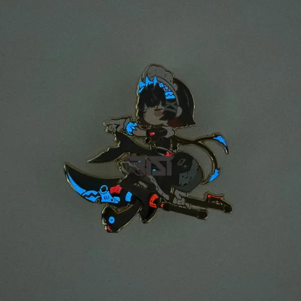 Zenless Zone Zero - Glow In The Dark - Hard Enamel Enamel Ellen Joe, Grace Howard, Alexandrina, Von Lycaon Pin