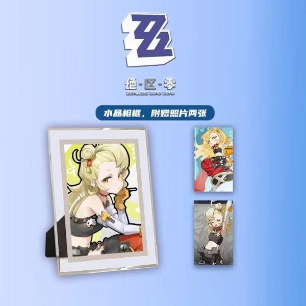Zenless Zone Zero Piper Wheel Zzz Photobook Album Art Photo Book Set Poster Photocard Card Sticker Acrylic Stand Keychain Pin Badge