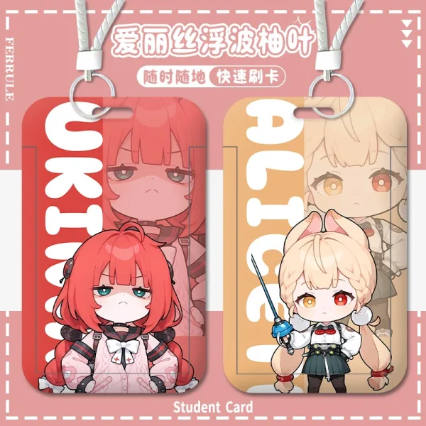 Zenless Zone Zero Alice Thymefield, Ukinami Yuzuha ZZZ Card Holder
