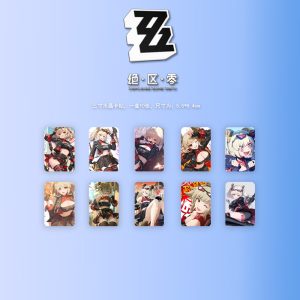 Zenless Zone Zero Burnice White Zzz Photobook Album Art Photo Book Set Poster Photocard Card Sticker Acrylic Stand Keychain Pin Badge