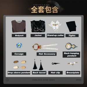 Zenless Zone Zero Yi Xuan New Outfit Cosplay Costume