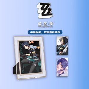Zenless Zone Zero Asaba Harumasa Zzz Photobook Album Art Photo Book Set Poster Photocard Card Sticker Acrylic Stand Keychain Pin Badge
