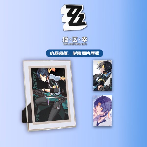 Zenless Zone Zero Asaba Harumasa Zzz Photobook Album Art Photo Book Set Poster Photocard Card Sticker Acrylic Stand Keychain Pin Badge