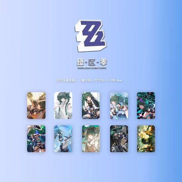 Zenless Zone Zero Qingyi Zzz Photobook Album Art Photo Book Set Poster Photocard Card Sticker Acrylic Stand Keychain Pin Badge